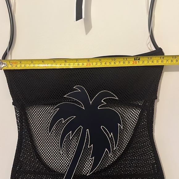 Sexy mesh Victoria’s Secret swimsuit New no tag SP black with gold details - Picture 9 of 13